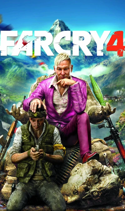 Far Cry 4: Hurk y el Rey Loco contra un Paisaje Impresionante