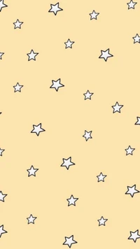 aesthetic, cute stars, pls follow wallpaper