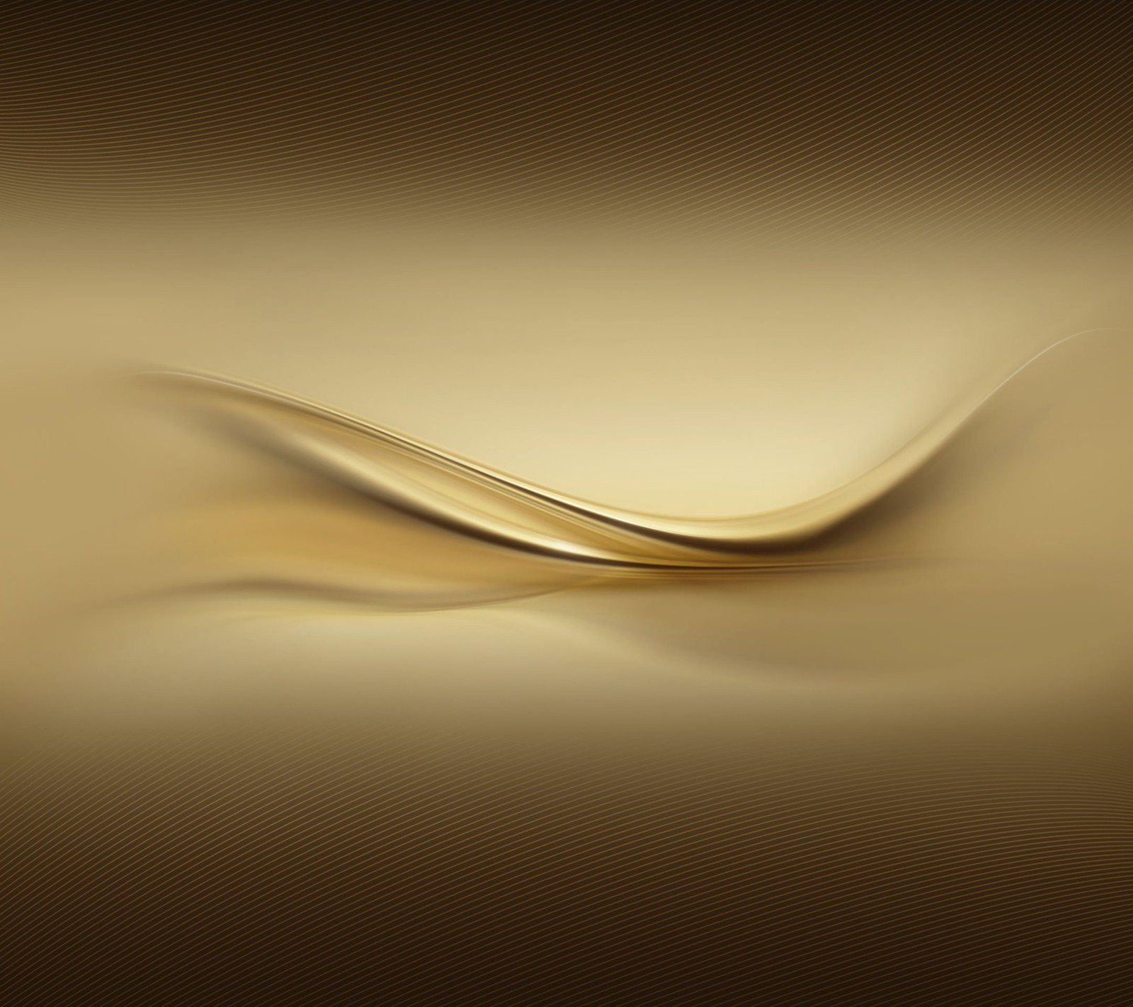 A gold background with a smooth wave and some light (abstract, lines, matte 8, wave)