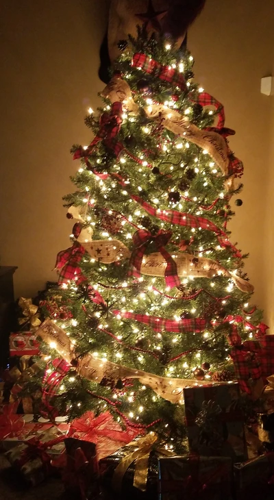 navidad, decoración, árbol