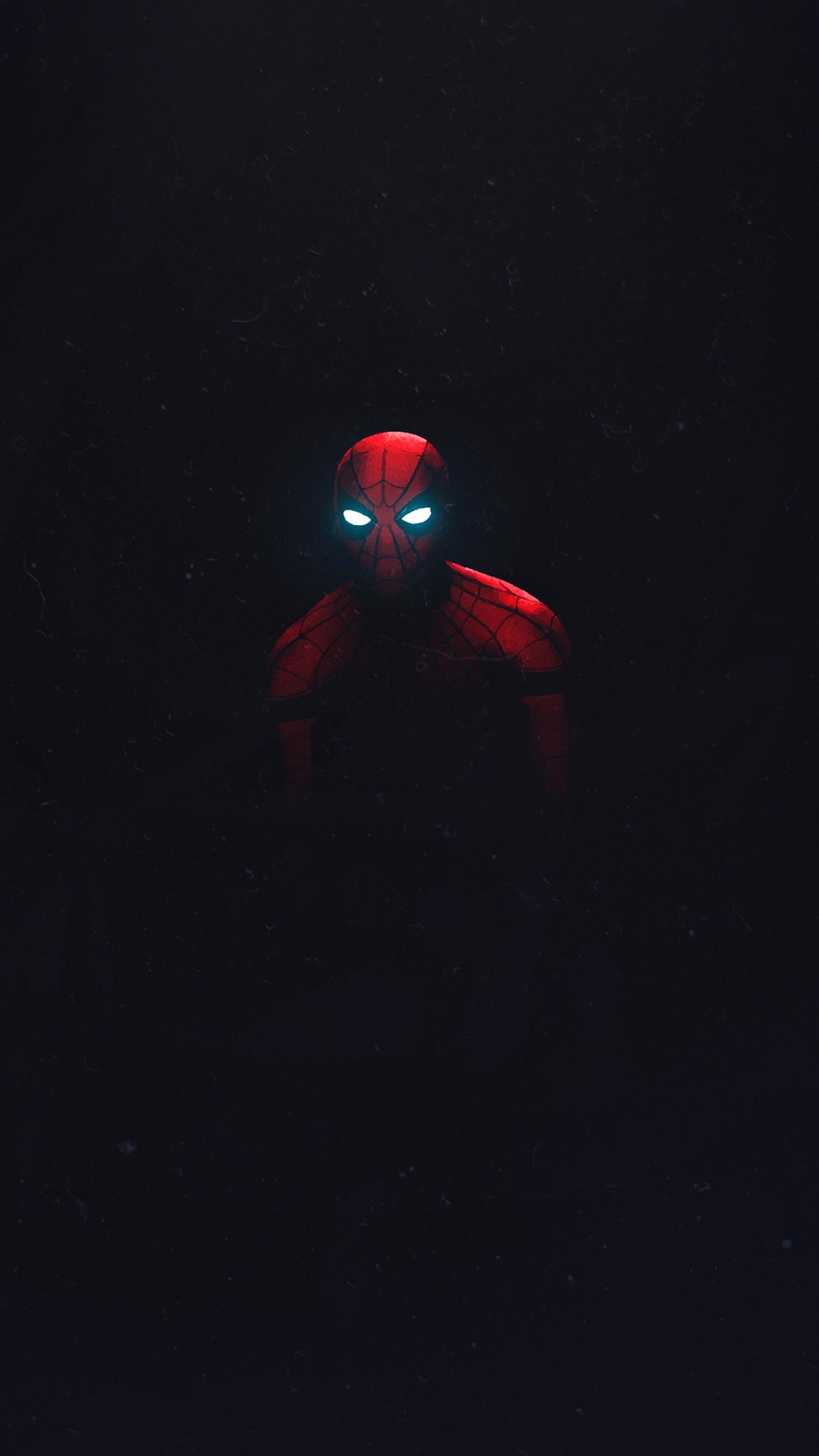 Скачать обои marvel, человек паук, spiderman, amoled, iphone