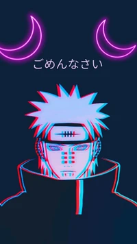 naruto, pain, vapor wallpaper