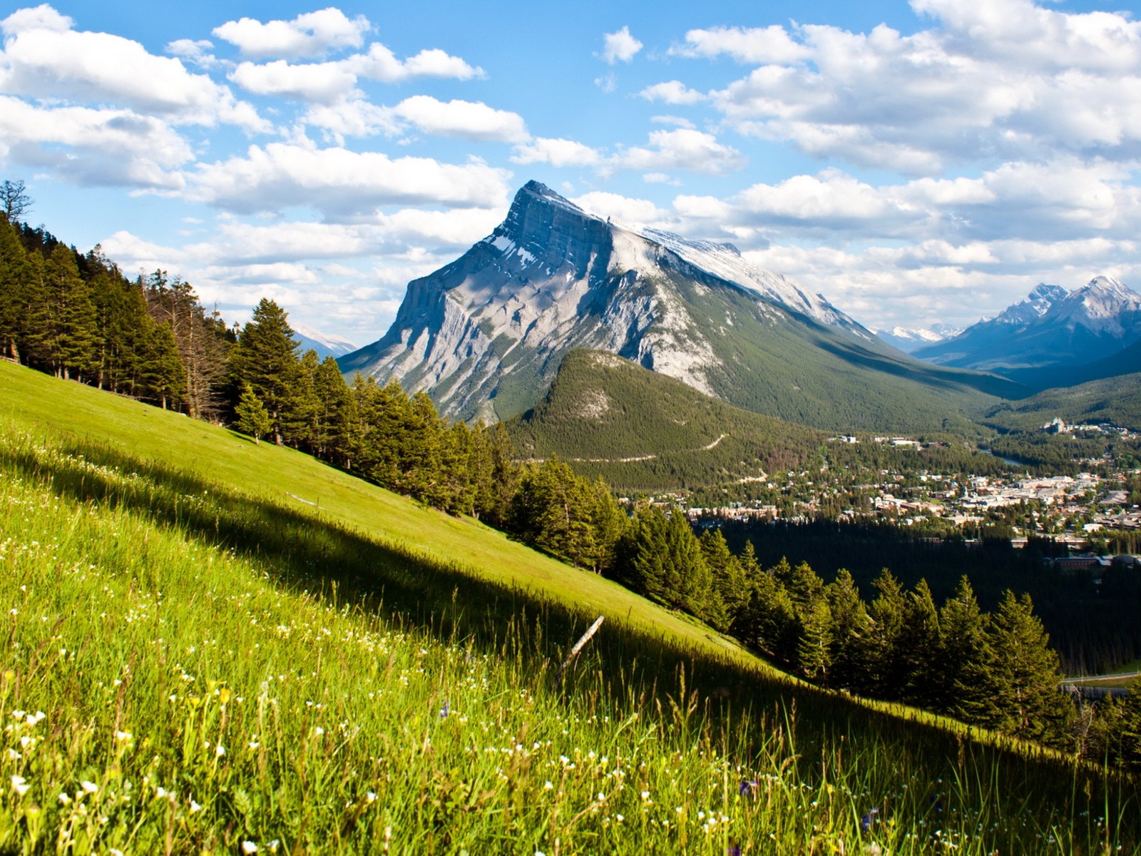 canada, banff national park, mountains wallpaper