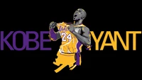 Kobe Bryant: Iconic Lakers Legend in Bold Colors