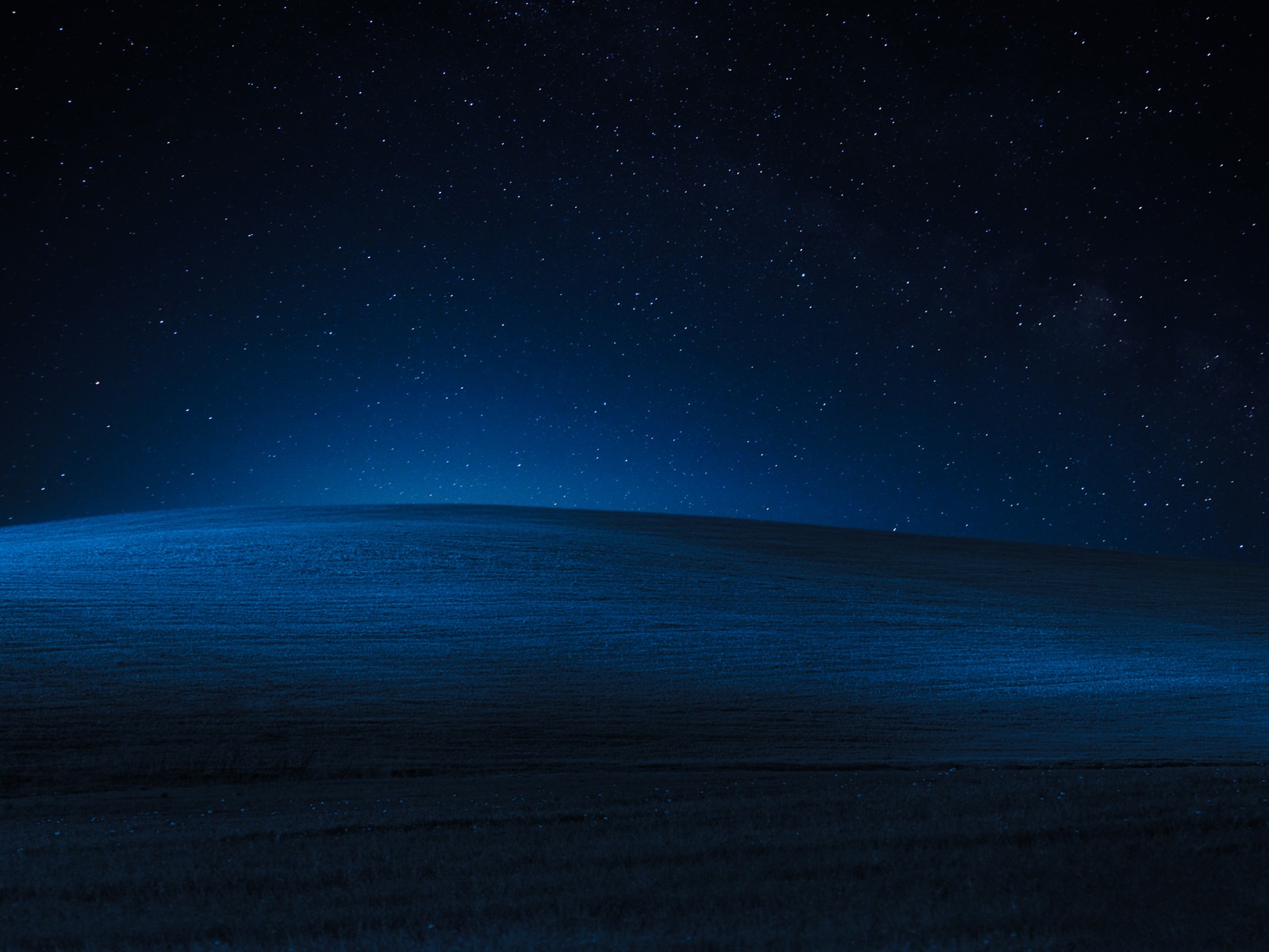 windows xp, landscape, hills, dark, night wallpaper