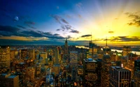 new york city, cityscape, city, urban area, metropolis wallpaper