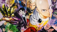 one punch man, anime, clase s, s class, personajes