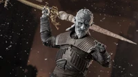 Figurine d'action de Tyrion Lannister en tant que super-vilain dans un cadre de science-fiction