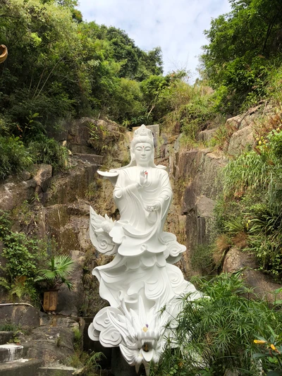 estatua, talla de piedra, escultura clásica, escultura, jardín