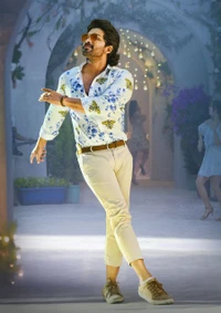 Stylish Allu Arjun dans une chemise à fleurs : Ala Vaikunthapurramuloo fond d'écran HD