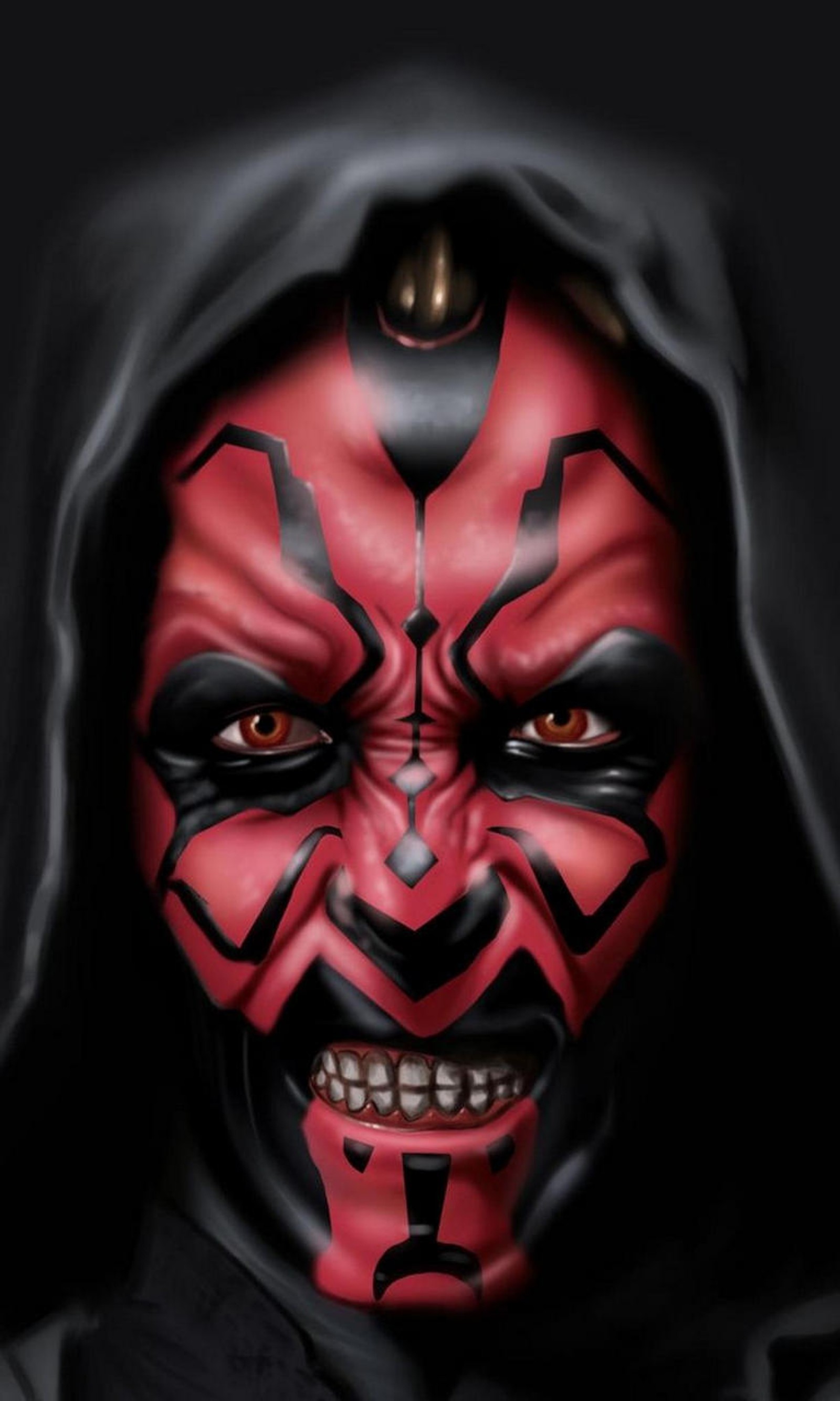 Скачать обои дарк, darth, молото, maul, кино