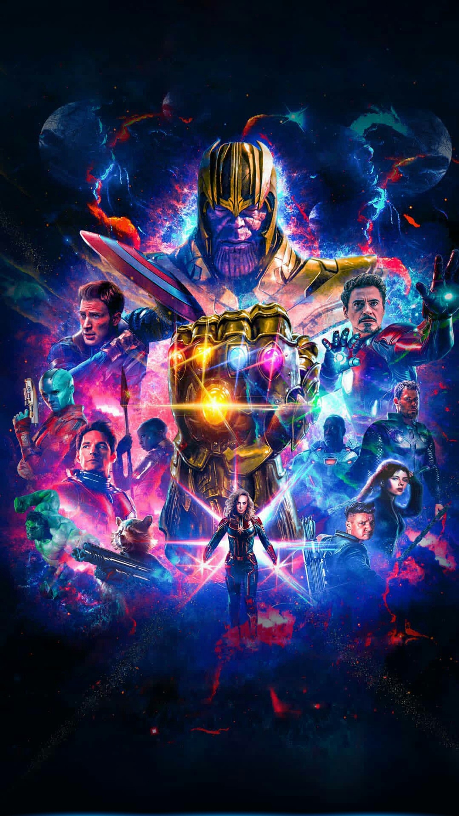 Affiche de thanos end game par theartof (avengers, avengers infinity war, fin de partie, endgame, infinity war)