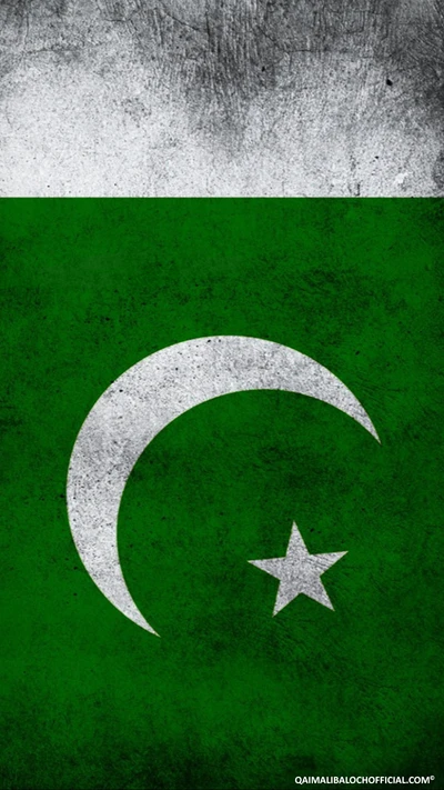 pakistan, drapeau, drapeau pakistanais, qaimali, baloch