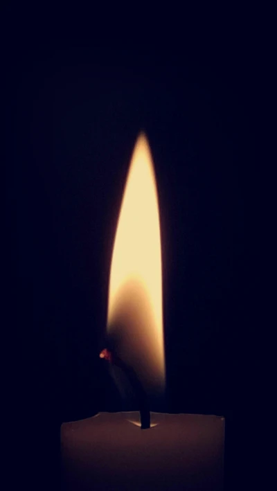 candle, light, soft