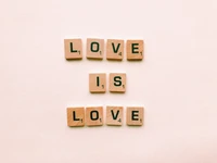 Liebe ist Liebe: Eine Scrabble-Hommage