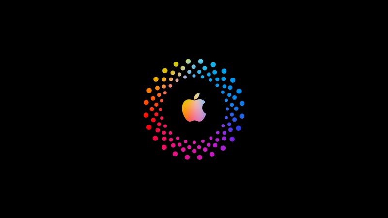 Обои с логотипом apple в hd (яблоко, ос, os, технология, логотип)