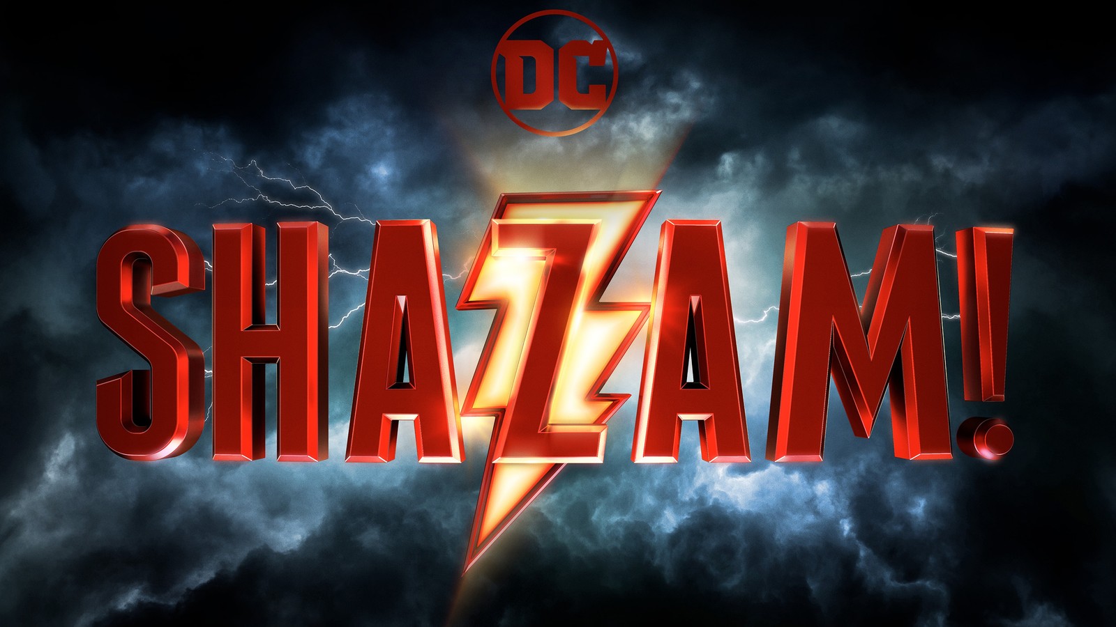 Логотип сериала shazaam dc (шазам 2019, фильм, логотип)