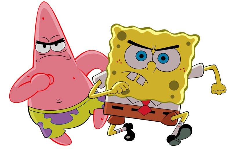 Губка боб и патрик (патрик, patrick, губка боб, spongebob)