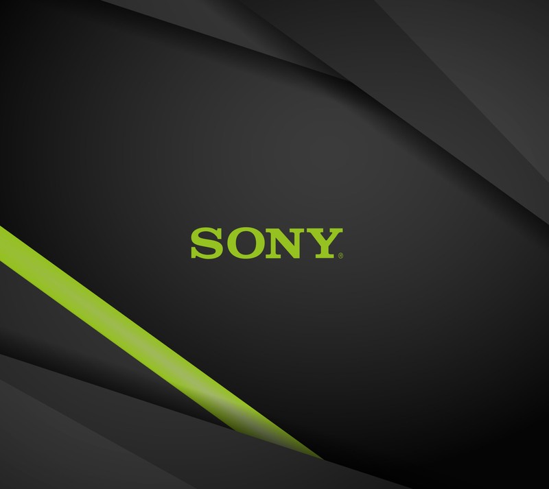 Черно-зеленые обои со словом sony на них (бг, bg, тёмный, зелёный, sony)