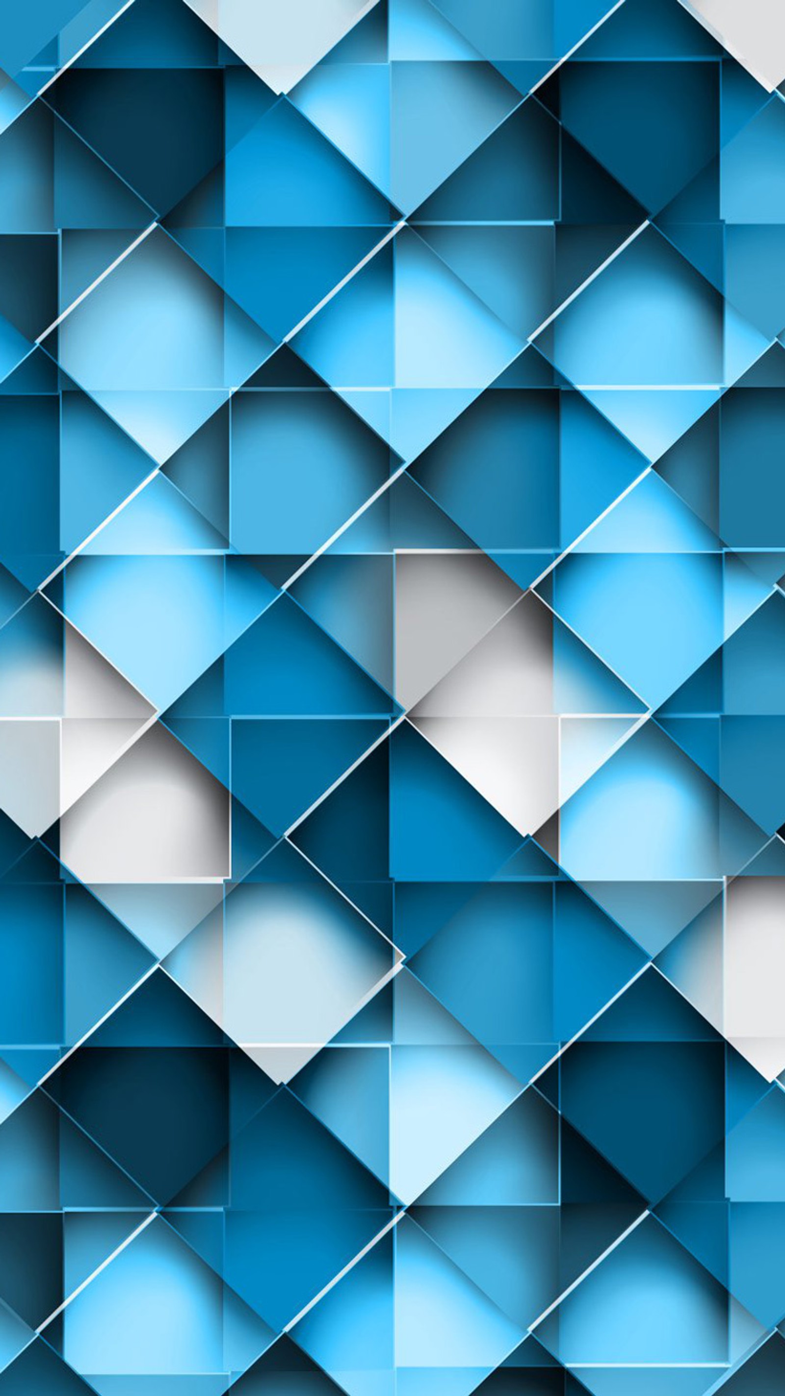 A blue and white abstract background with squares (abstract, design, geometric, pattern, texture)