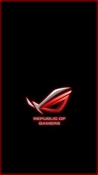 asus, preto, gaming, vermelho, rog