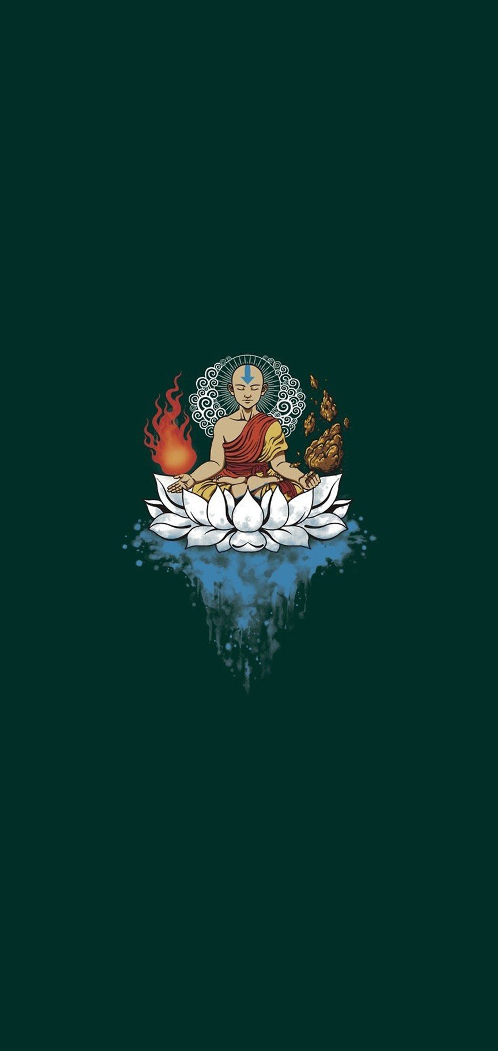 Скачать обои 2019, будда, buddha, buddha minimal, минимализм