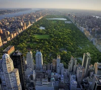 edificio, central, nueva york, new york, ny