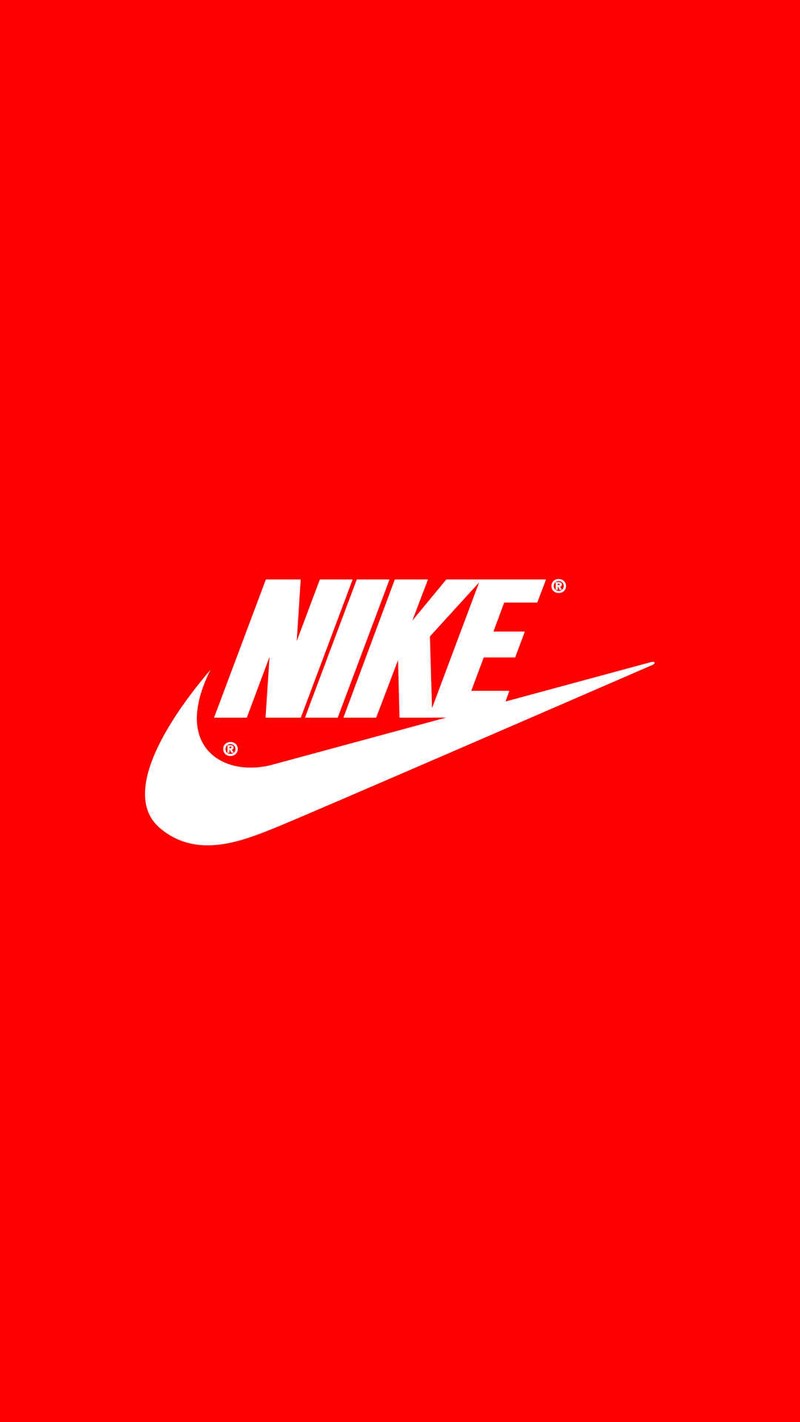 Красный логотип nike с белым логотипом nike на нем (nike, sb)