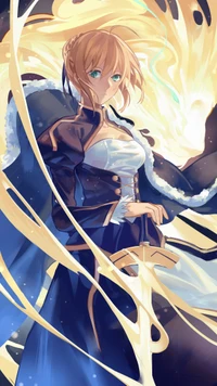 fatestay night, saber