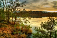 landscape, nature, reflection, nature reserve, wilderness