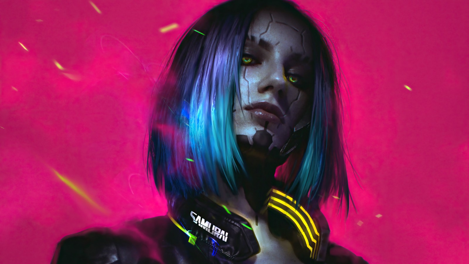 Скачать обои cyberpunk 2077, видеоигра, девочки, персонаж