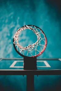 basketball, backboard, basketball hoop, blue, turquoise