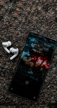 airpods, apple, aqua, earphones, mobile wallpaper