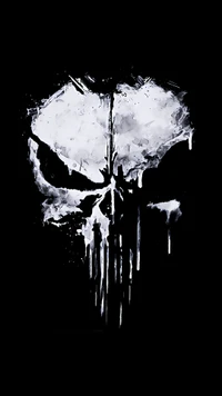 punisher, skull wallpaper