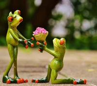 Frog Love in Belgrade: A Romantic Gesture