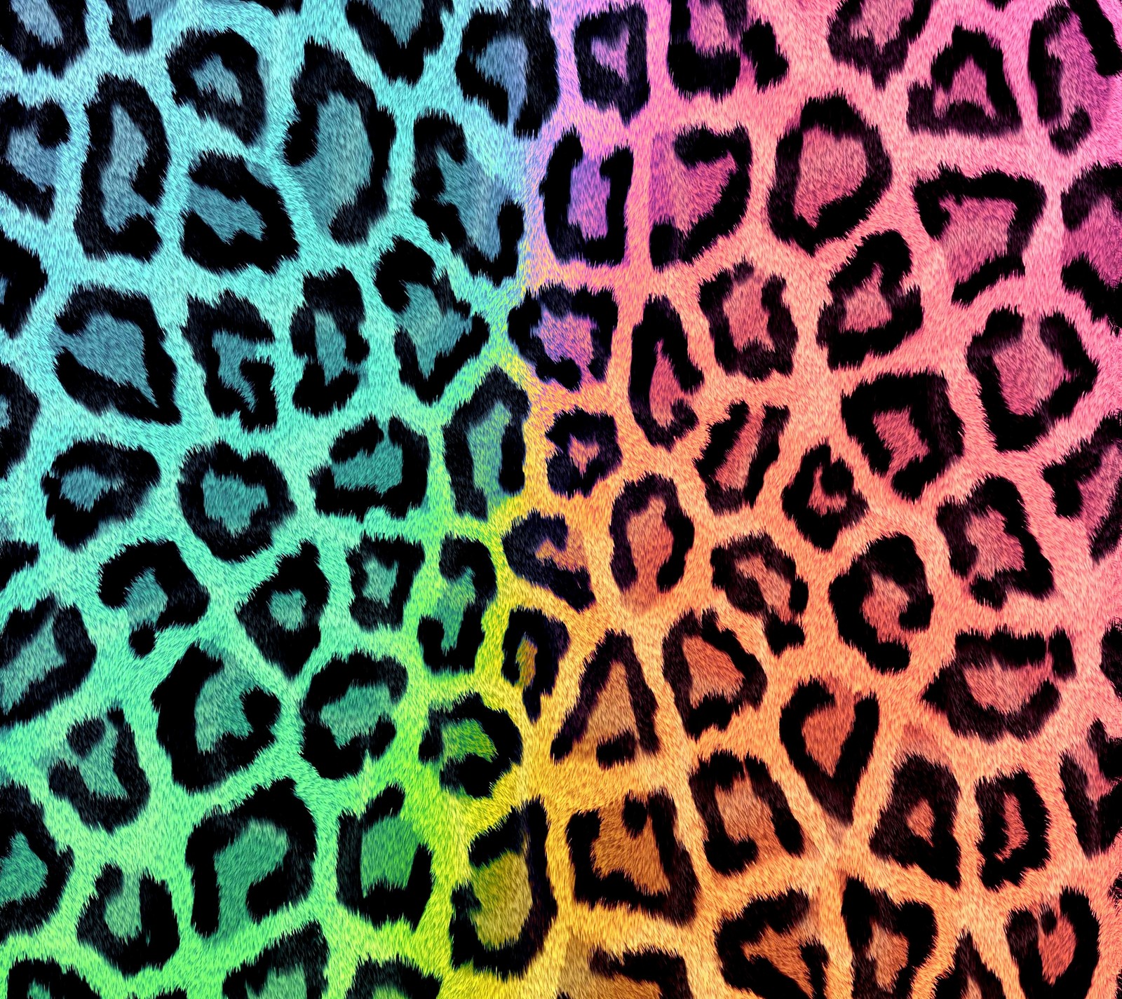 A close up of a colorful animal print fabric (background, colorful, leopard, pattern, print)