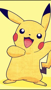 pokemon, pikachu, electric, yellow, hd