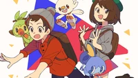 Exciting Pokémon Adventure: Trainers with Scorbunny, Grookey, and Sobble