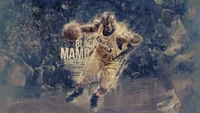 Artistic Tribute to the Black Mamba: A Slam Dunk Moment in Lakers History