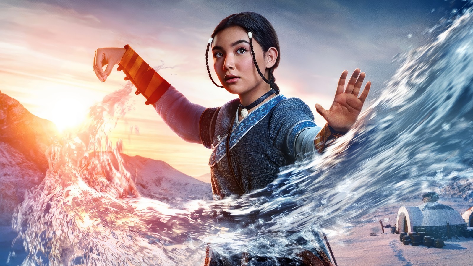 katara, avatar the last airbender, netflix, live action, tv series wallpaper