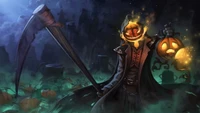 Pumpkin Reaper: A Haunting Halloween Fantasy