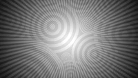 Monochrome Spiral Patterns with Radiating Lines