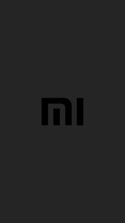 Xiaomi-Logo auf dunklem Hintergrund