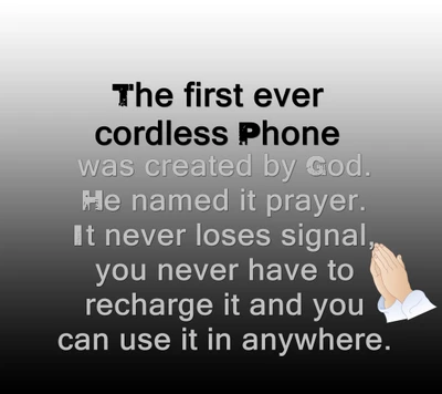 cool, cordless, new, phone, prayer