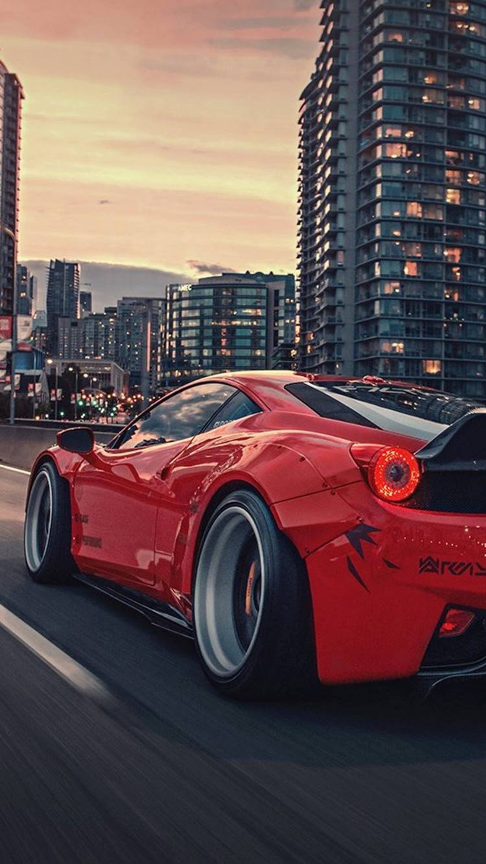 auto, car, city, dub, ferrari wallpaper