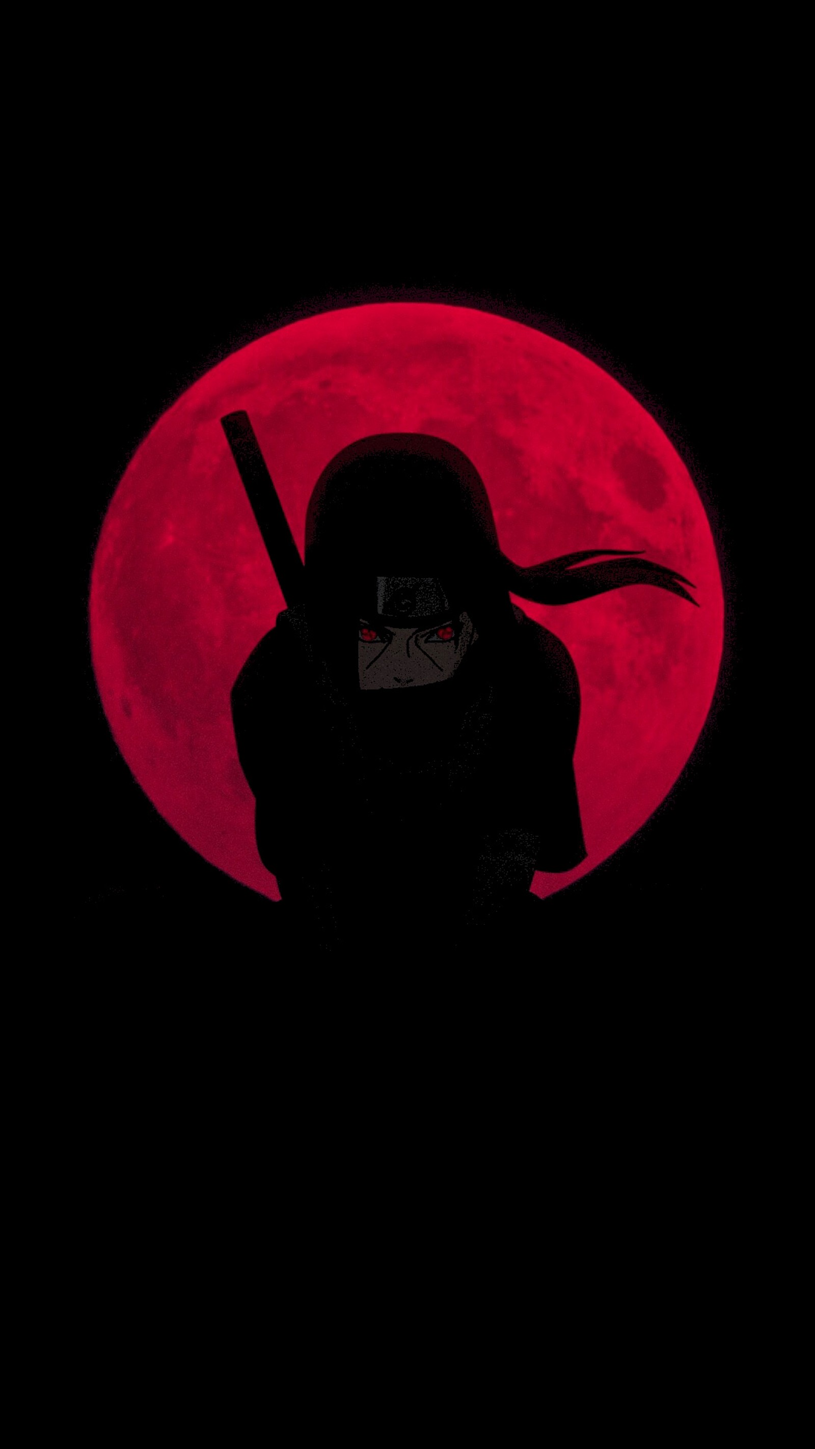 Descargar fondo de pantalla oled, itachi, anime, naruto, shonen