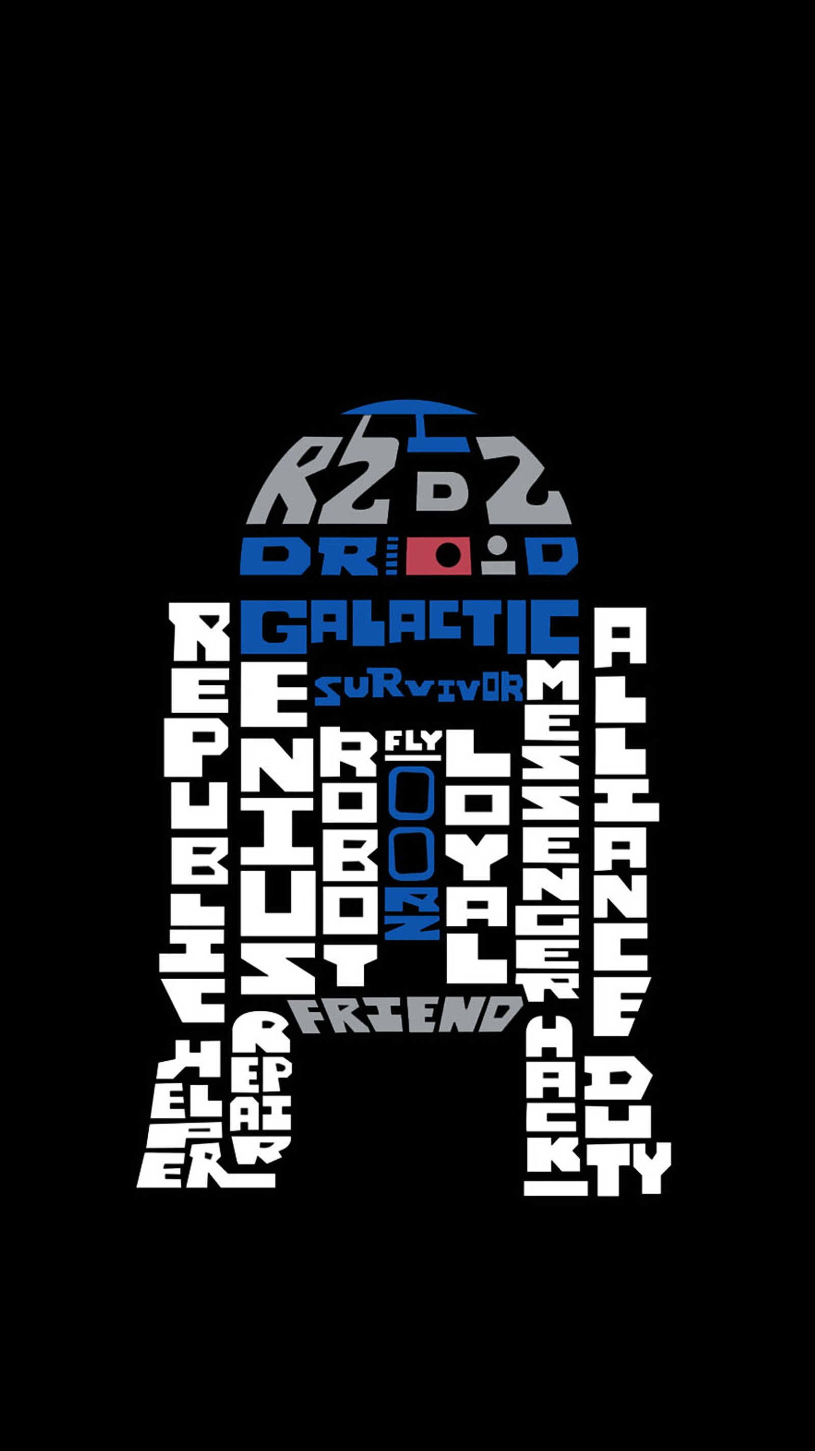 Téléchargez le fond d'écran r2d2, star wars