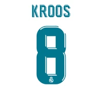 Toni Kroos - Real Madrid #8 Jersey Design