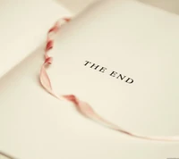 book, end, paper, story, the wallpaper