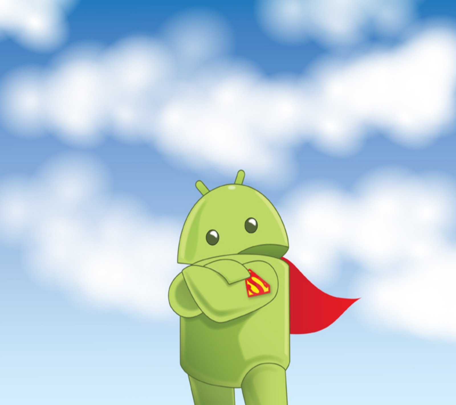 android, superman wallpaper